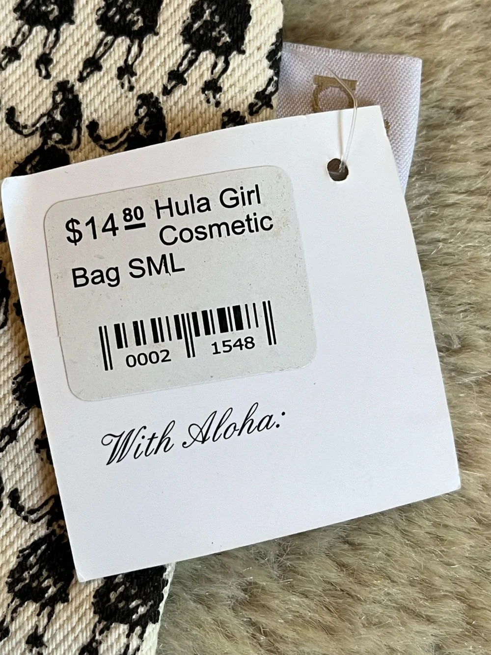 SoHa Hula Girl Tote & Toiletry Bags